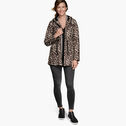 Animal-Print Soft Shell Jacket image number null