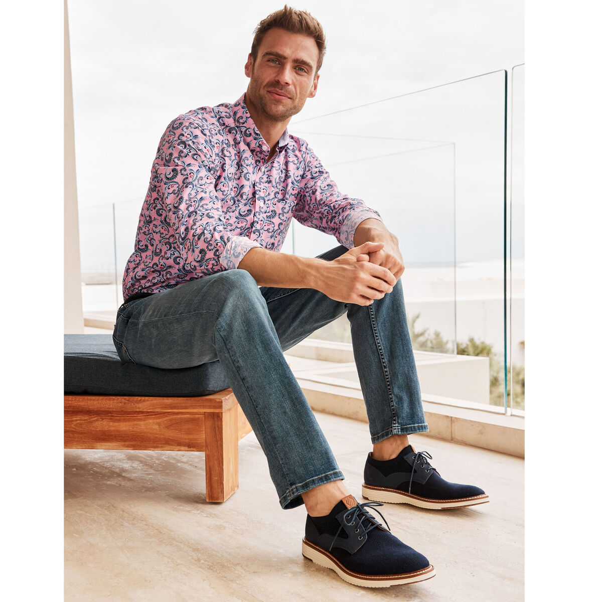 Printed Cotton Shirt image number null