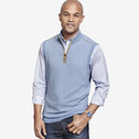 Quarter-Zip Sweater Vest image number null
