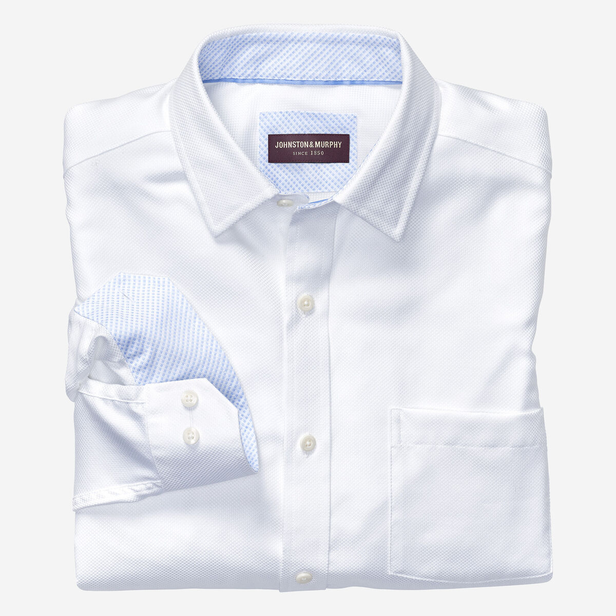 Premium Cotton Long-Sleeve Shirt image number null