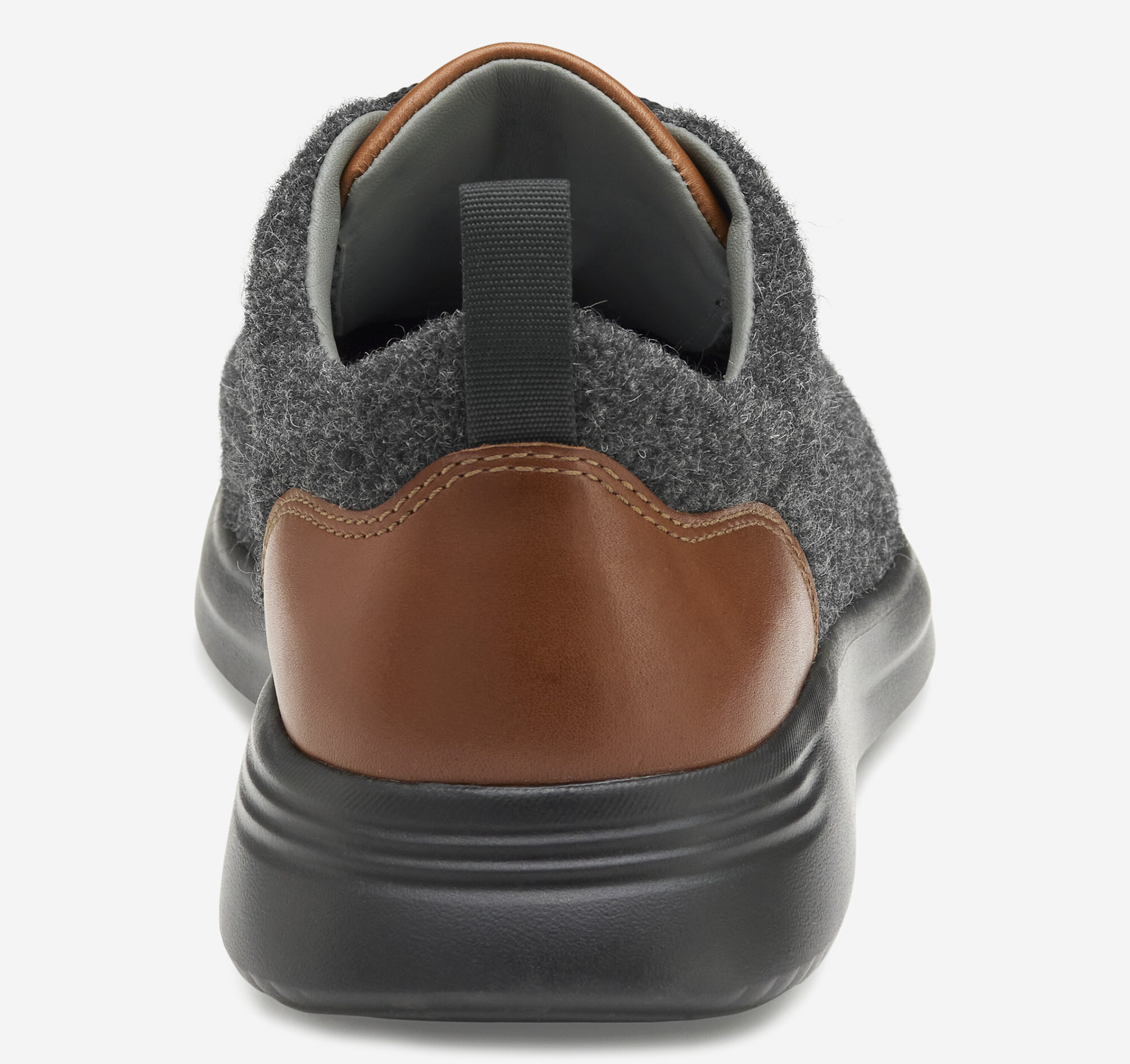 EUC Johnston & Murphy Men\'s Amherst Wool U-Throat Shoe Gray SZ 9 Johnston & Murphy Amherst Knit U-Throat - FREE Shipping  main image 2