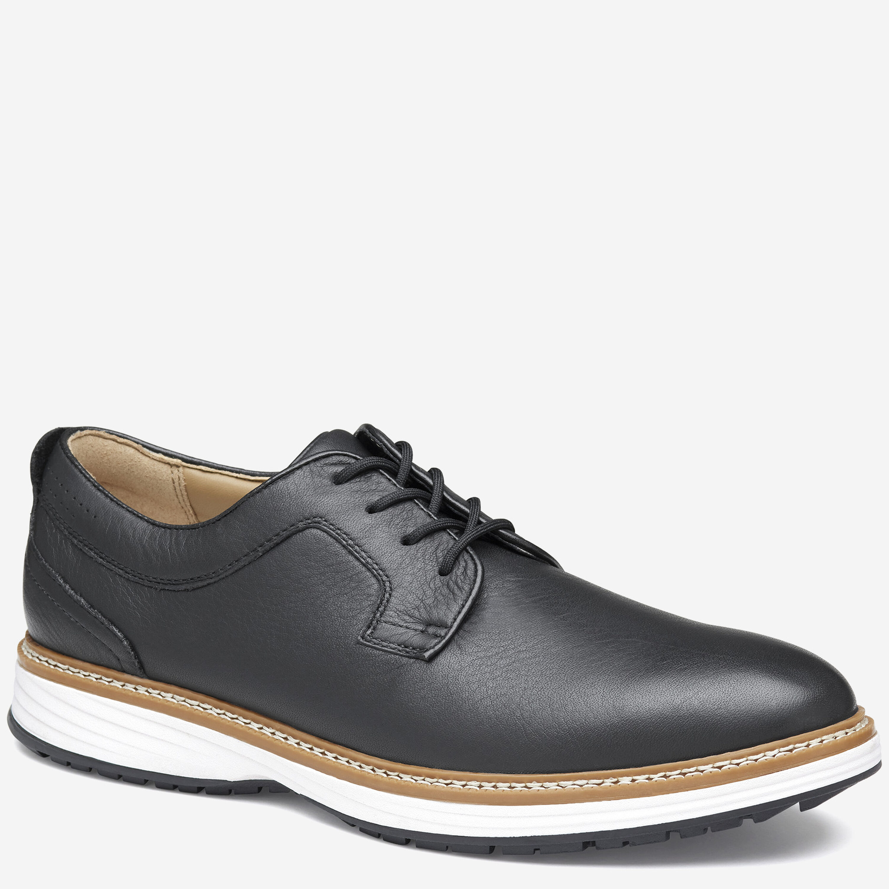 Johnston & Murphy Upton GL1 Dress/ Golf  Luxe Hybrid Shoe Johnston & Murphy Upton GL1 Luxe Hybrid White Waterproof  main image 4
