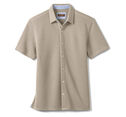 Linden Textured Short-Sleeve Shirt image number null