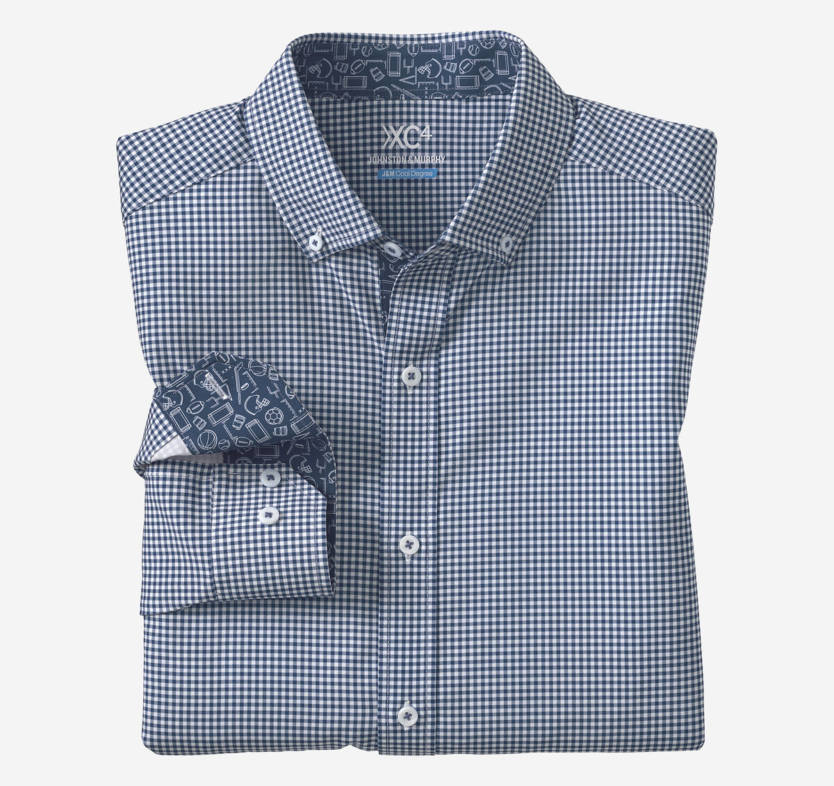 Game Day XC4&reg; Long-Sleeve Gingham Shirt image number null