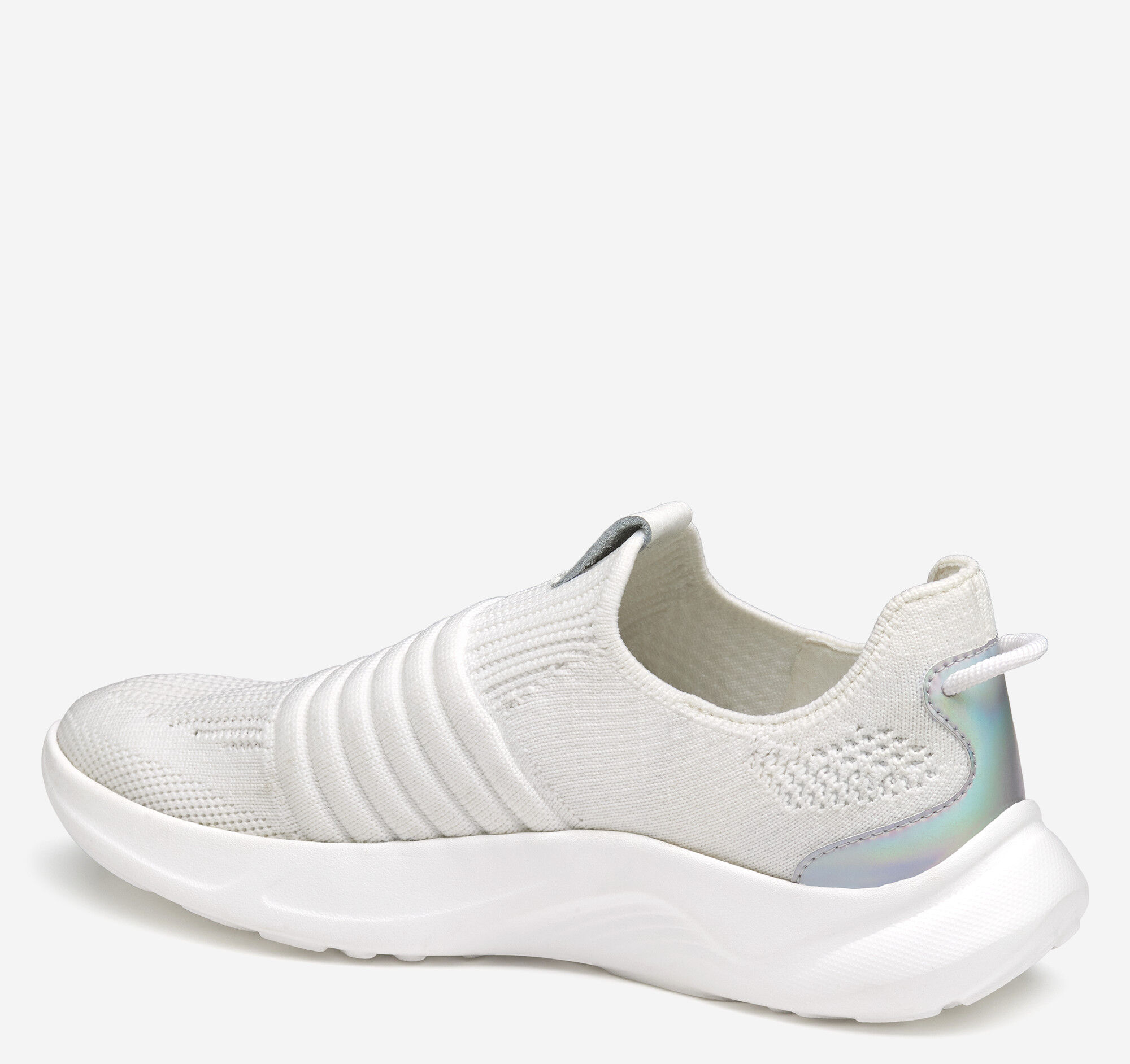 Women's Escape Knit Slip-On in White Knit | Johnston & Murphy