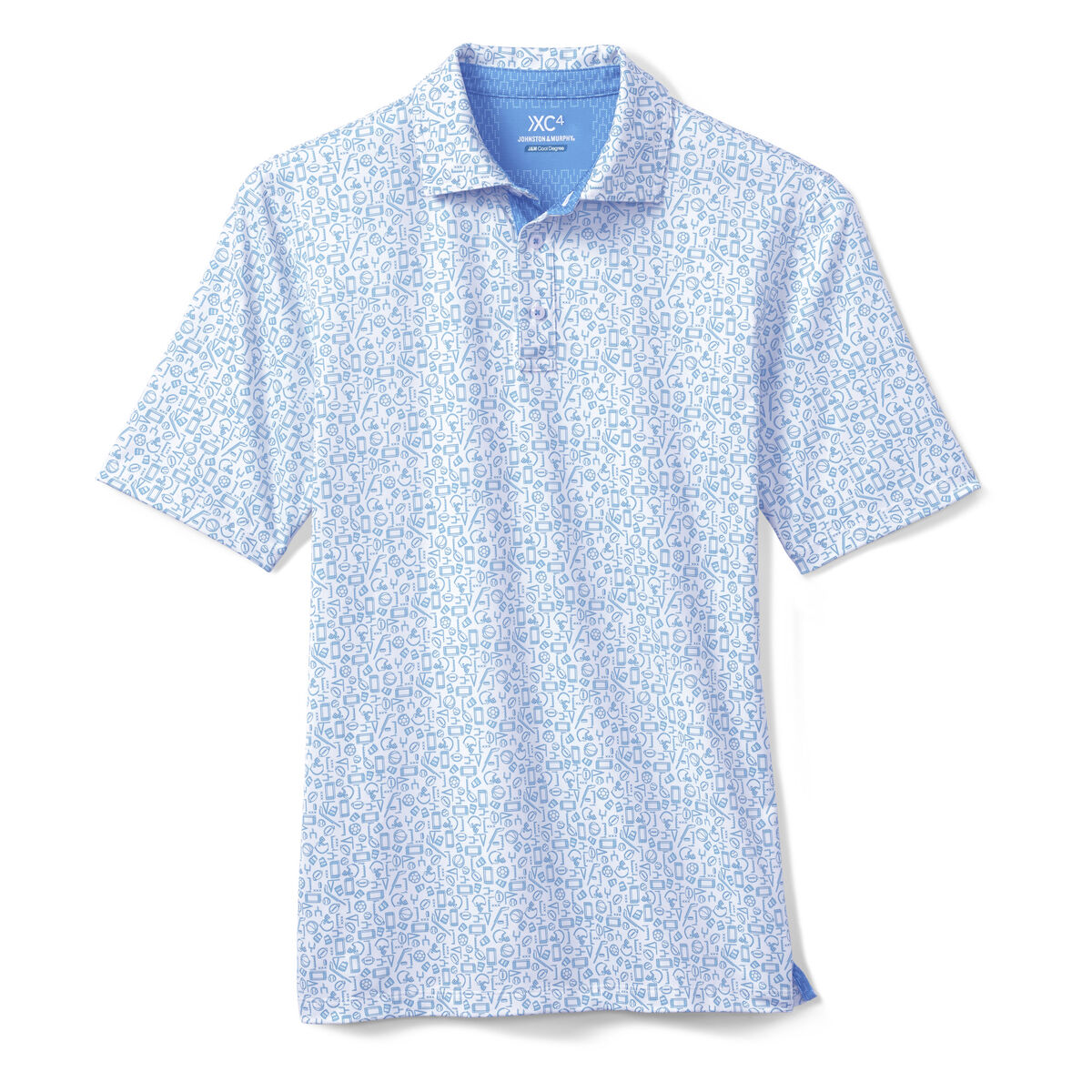Game Day XC4® Multi-Sport Print Polo image number null