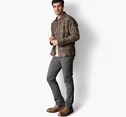 Marled Plaid Shirt Jacket image number null