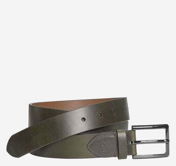 Westmore Flat-Edge Leather Belt