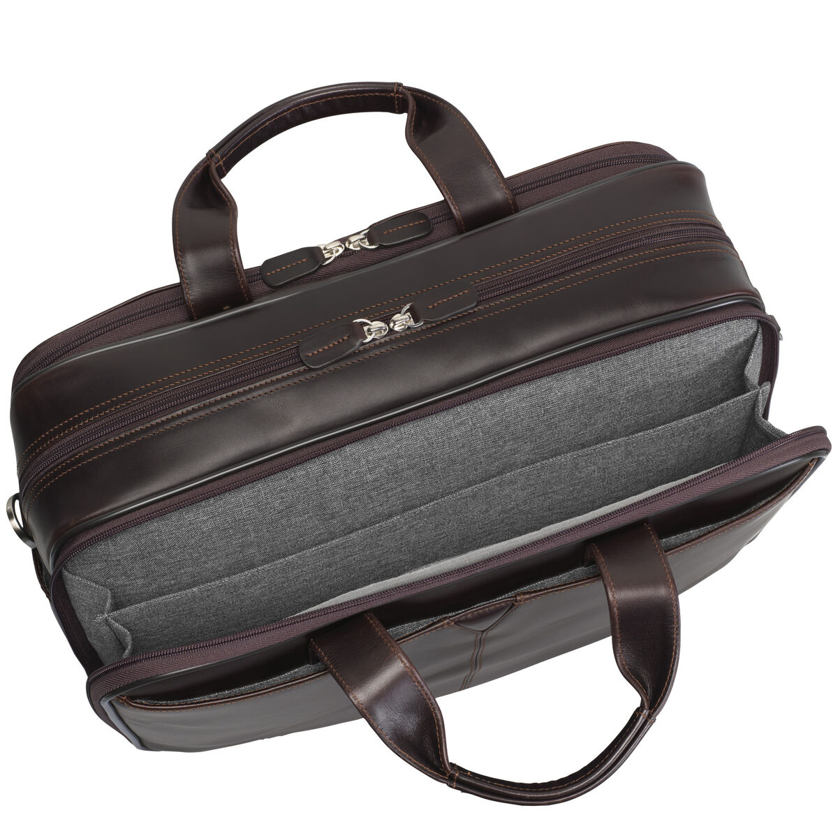 Double-Zip Briefcase image number null