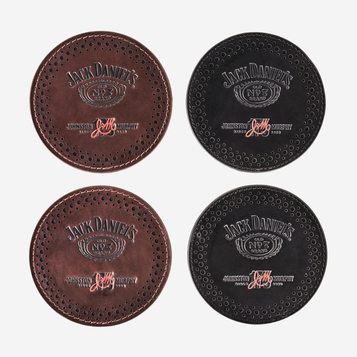 Jack Daniel's x JM 175th Leather Coaster Set image number null