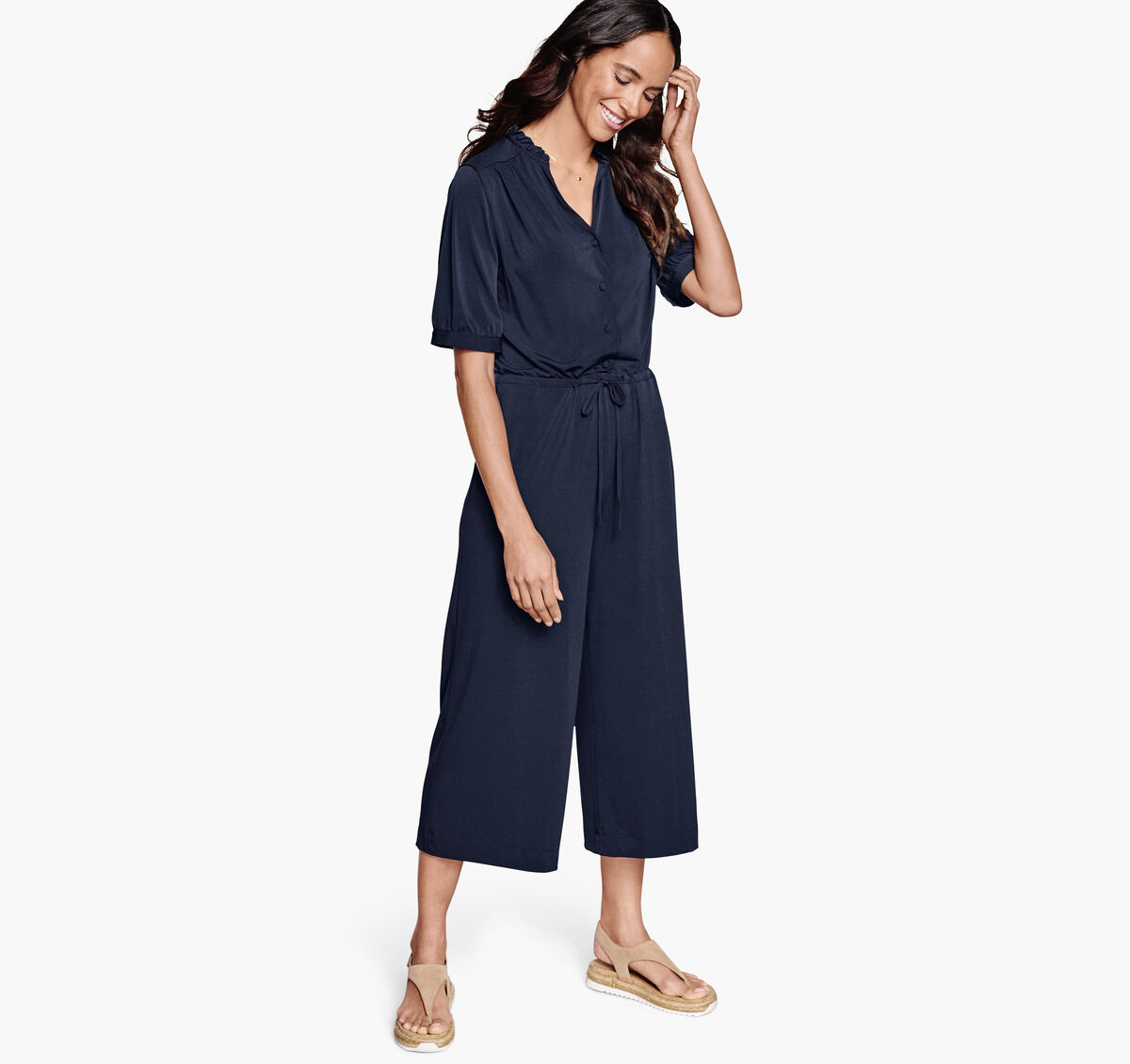 Knit Jumpsuit image number null