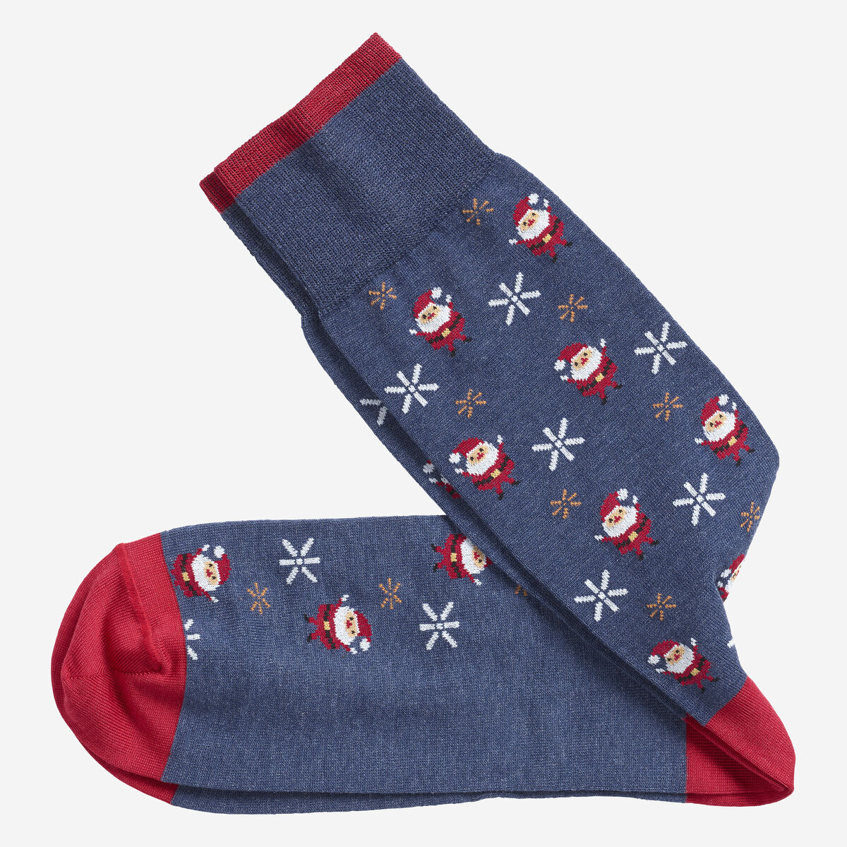 Santa & Snowflakes Socks image number null