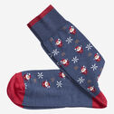 Santa & Snowflakes Socks image number null