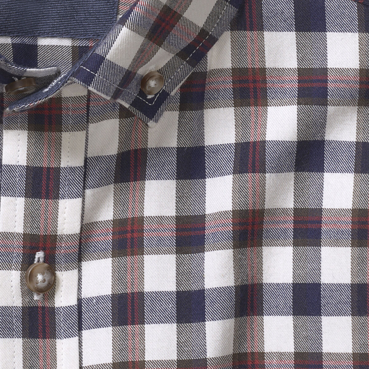 Brushed Heathered Woven Shirts image number null