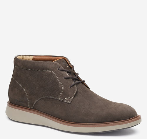 XC+&trade; Parker Chukka Boot - Dark Brown Waterproof Nubuck