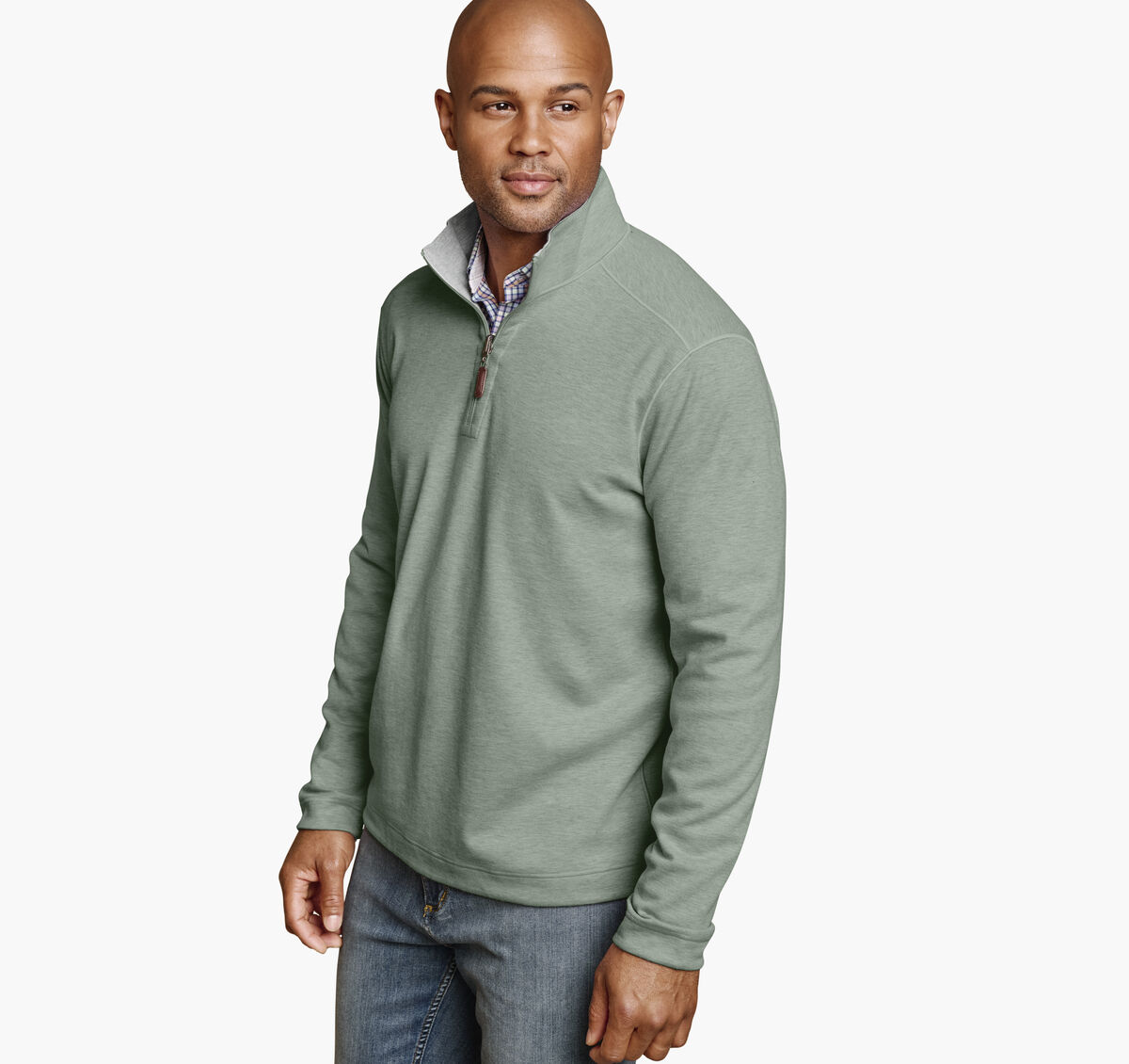 Icon Reversible Quarter-Zip image number null