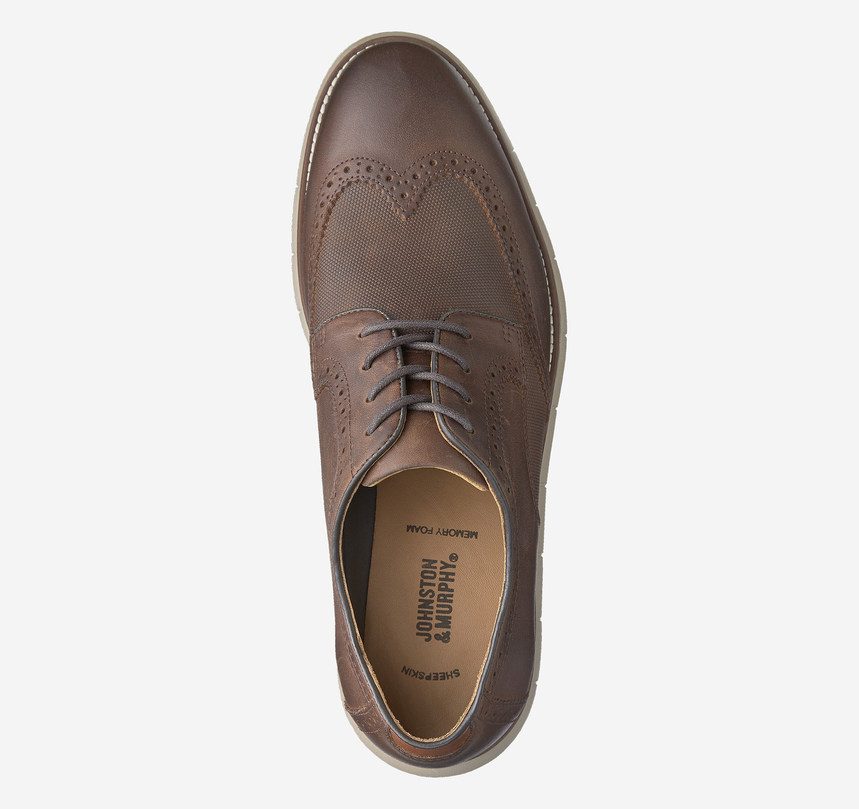 Johnston & Murphy Men\'s Holden Wingtip Full‎ Grain | Classic Dress Shoe, Sz 10.5 Men main image 4