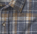 Brushed Button-Front Knit Shirt image number null