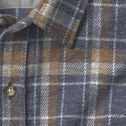 Brushed Button-Front Knit Shirt image number null