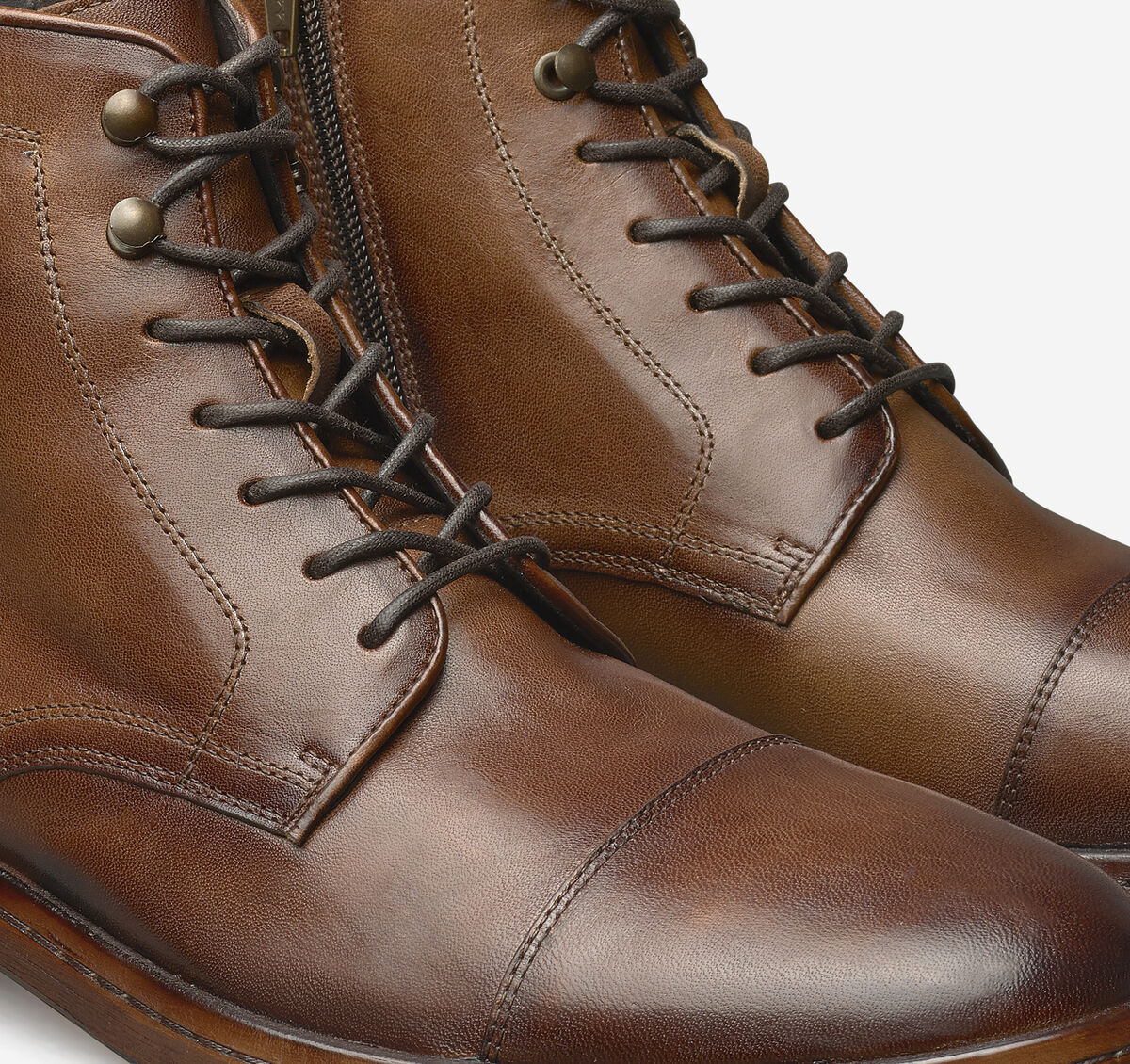 Langley Cap Toe Zip Boot image number null