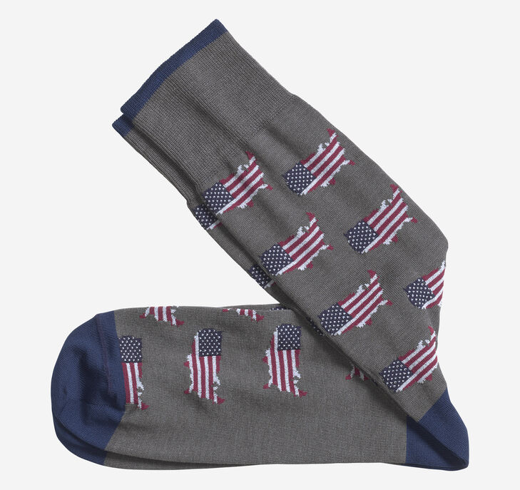 Patriotic Flag Socks