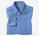Vintage Slub Long-Sleeve Polo image number null