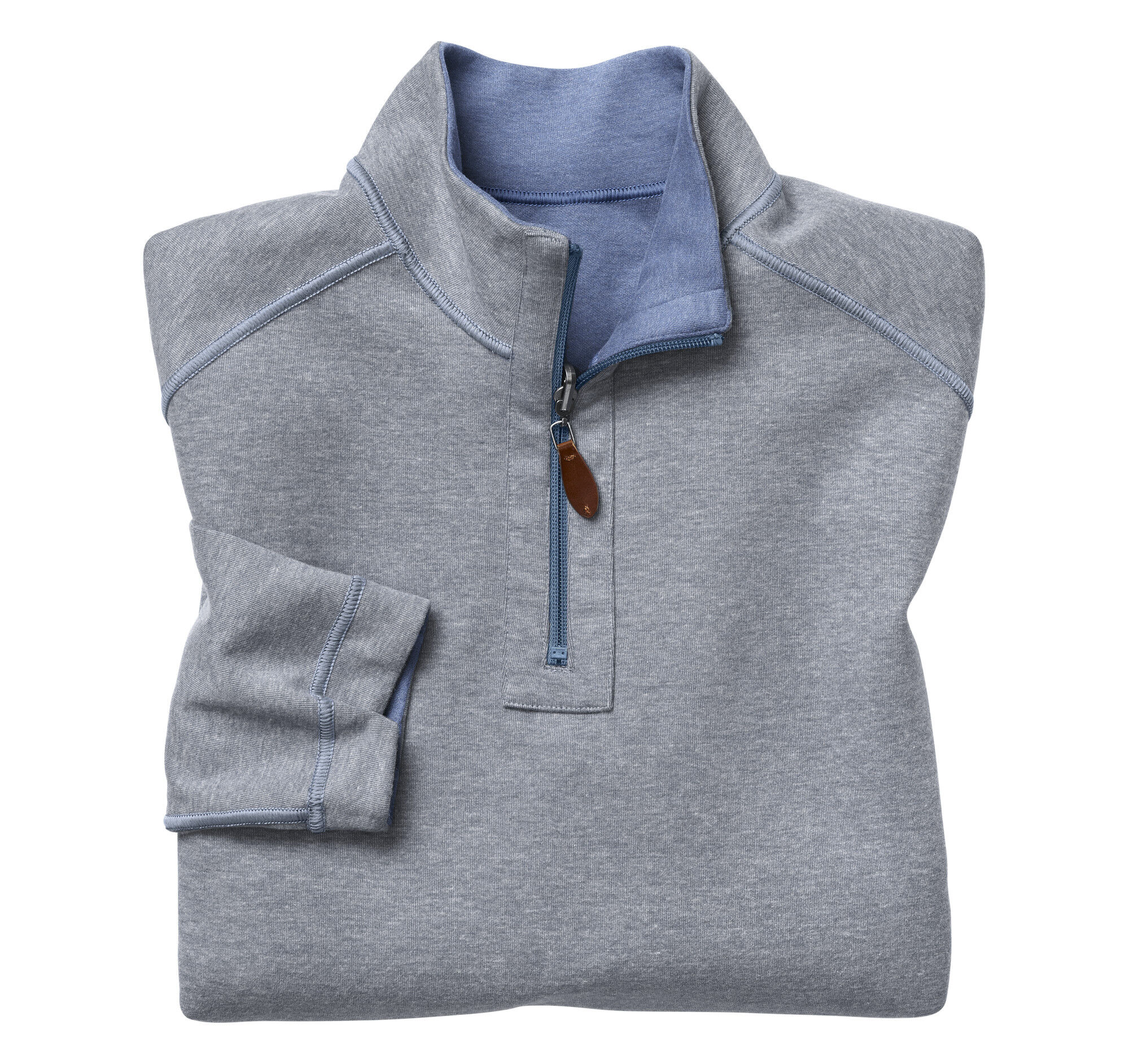 Reversible Solid Quarter-Zip