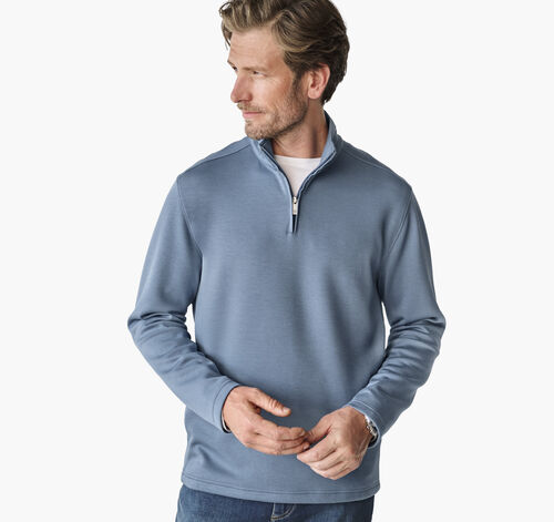Essential Quarter-Zip - Slate Blue