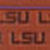 Collegiate Embossed Weekender Wallet - LSU - Tan Full Grain