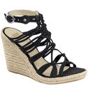 Mindy Braided Ankle-Strap Wedge image number null
