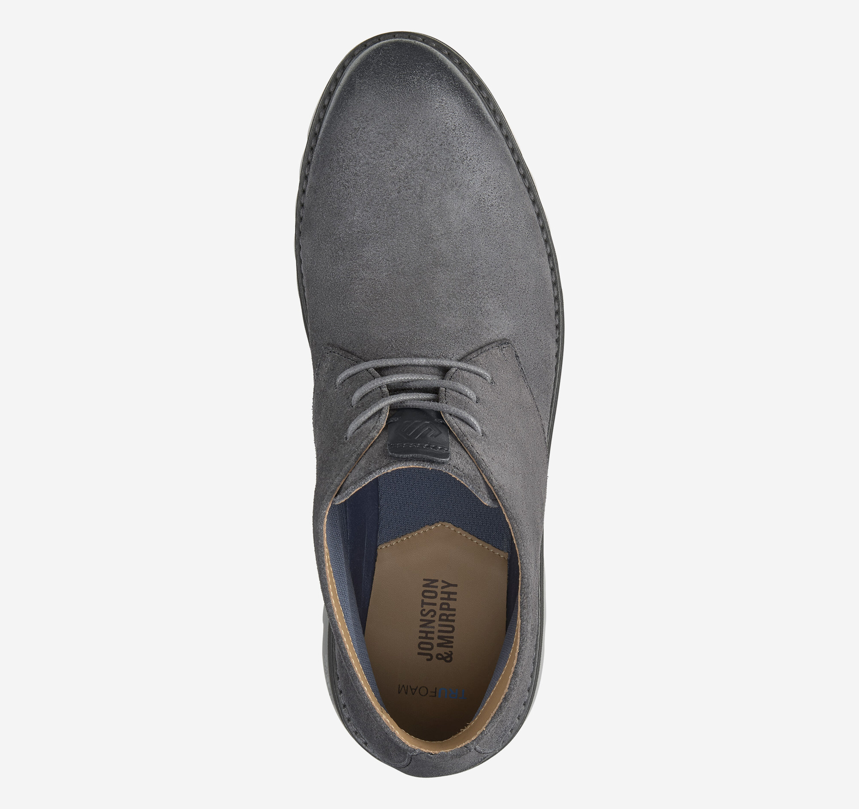 Johnston&Murphy Braydon Chukka Charcoal Waxed Suede Boots Mens Sz 11M Dark Gray 26381cd1-d3c0-48e3-ac4c-  main image 4