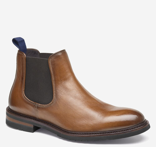 Hartford Chelsea Boot - Tan Italian Full-Grain Leather