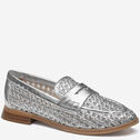 Gillian Woven Penny Loafer image number null