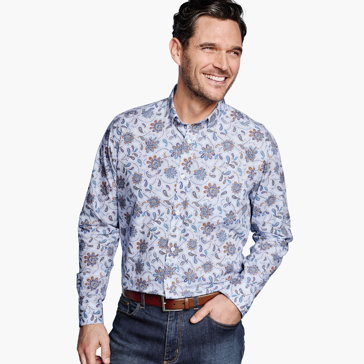 Printed Cotton Shirt image number null