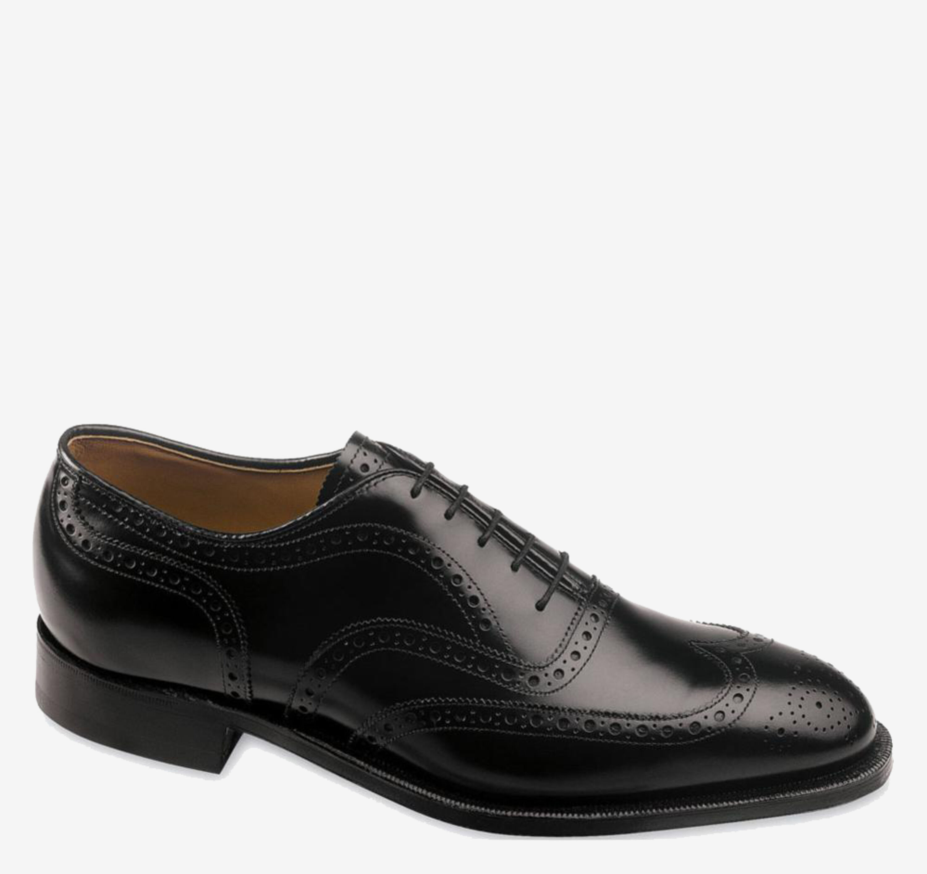 Johnston & Murphy, Atchison Wingtip Shoes, Black 20-6287, Men’s Size 8M (US) Amazon.com | Johnston & Murphy Men main image 2