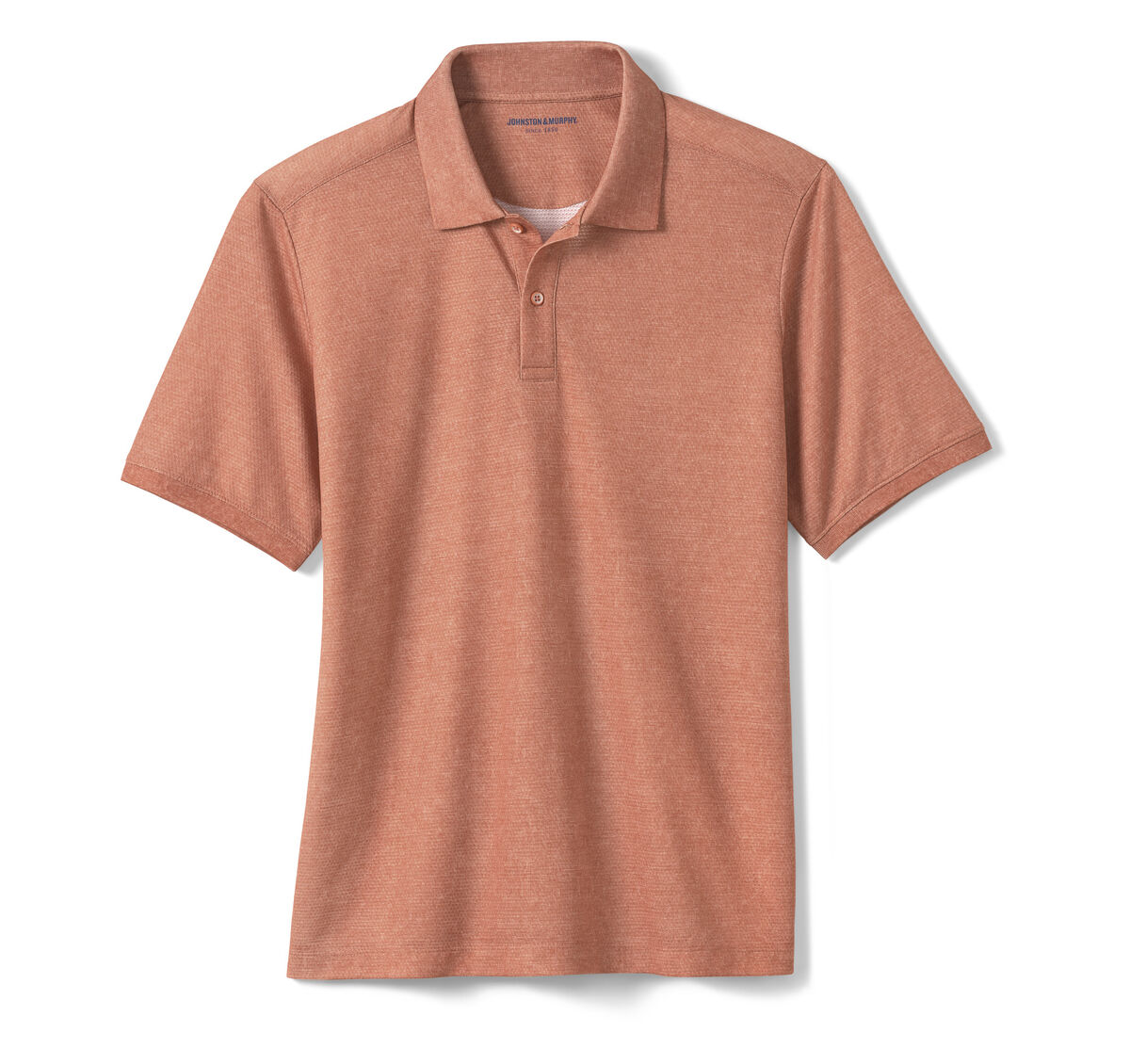 Textured Print Polo image number null