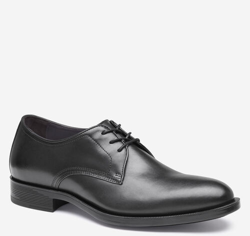 Redford Plain Toe - Black Full-Grain Leather