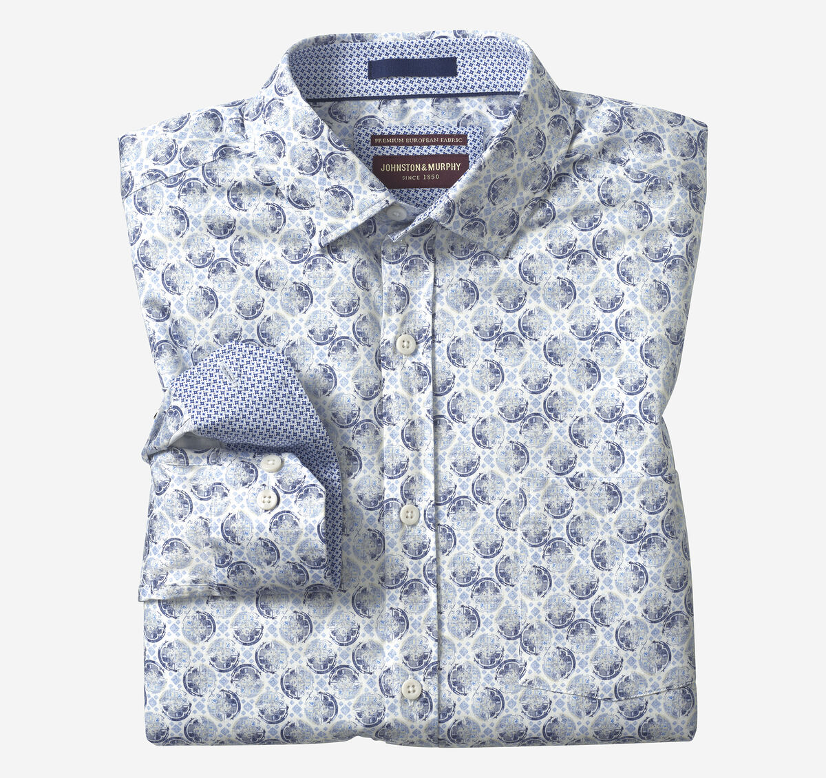 Logan Printed Long-Sleeve Shirt image number null