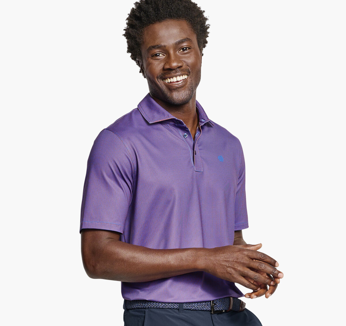 XC4&reg; Performance Gingham Polos + Cool Degree&trade; image number null