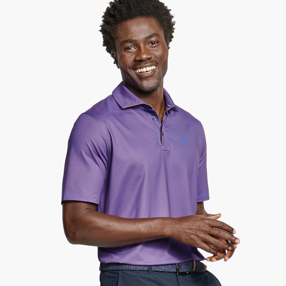 XC4® Performance Gingham Polos + Cool Degree™ image number null