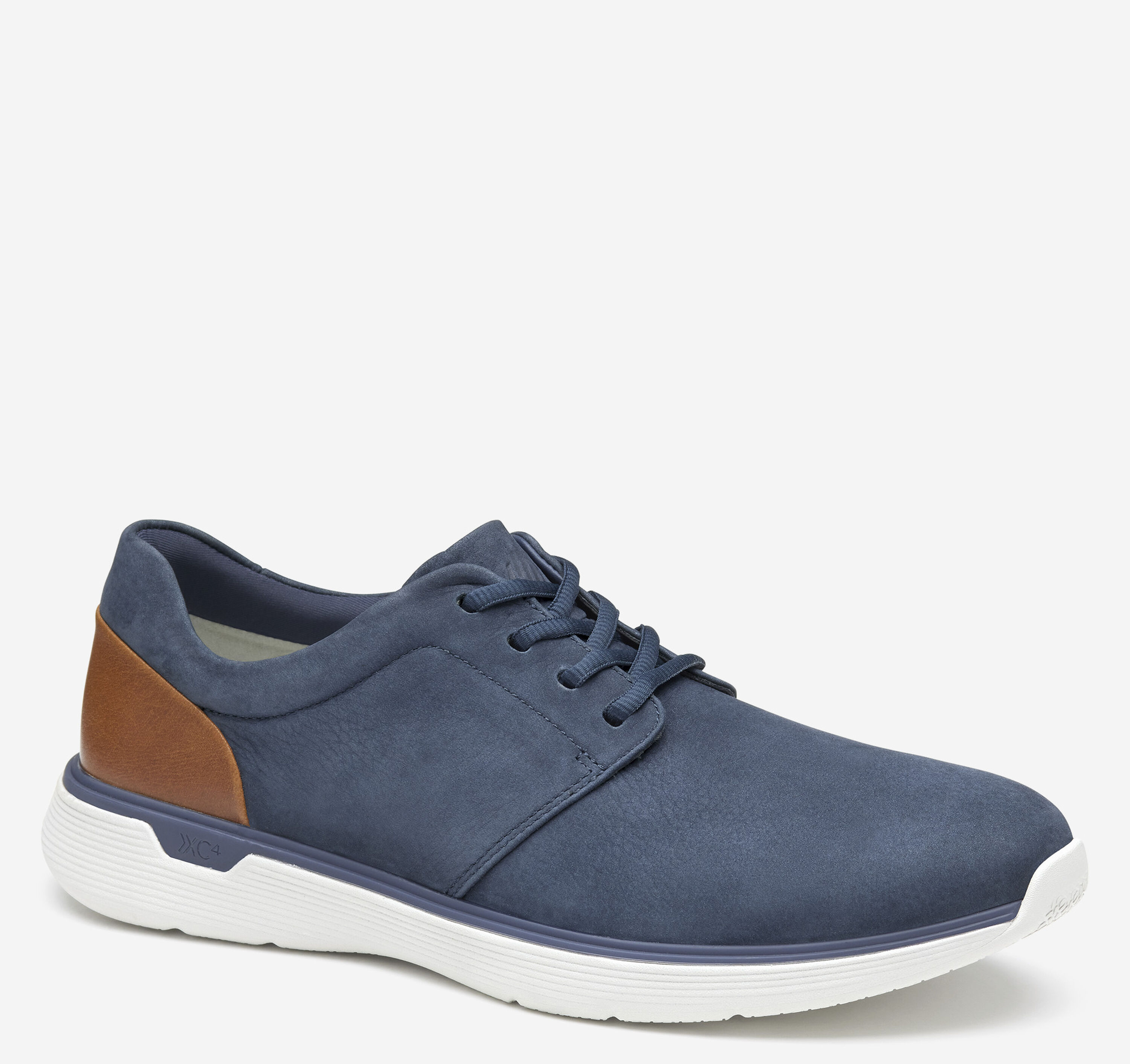 Johnston & Murphy‎ XC4 Waterproof Navy Blue Suede Oxfords Size 11M Johnston & Murphy XC4 Prentiss Navy Blue soft | Mercari main image 4