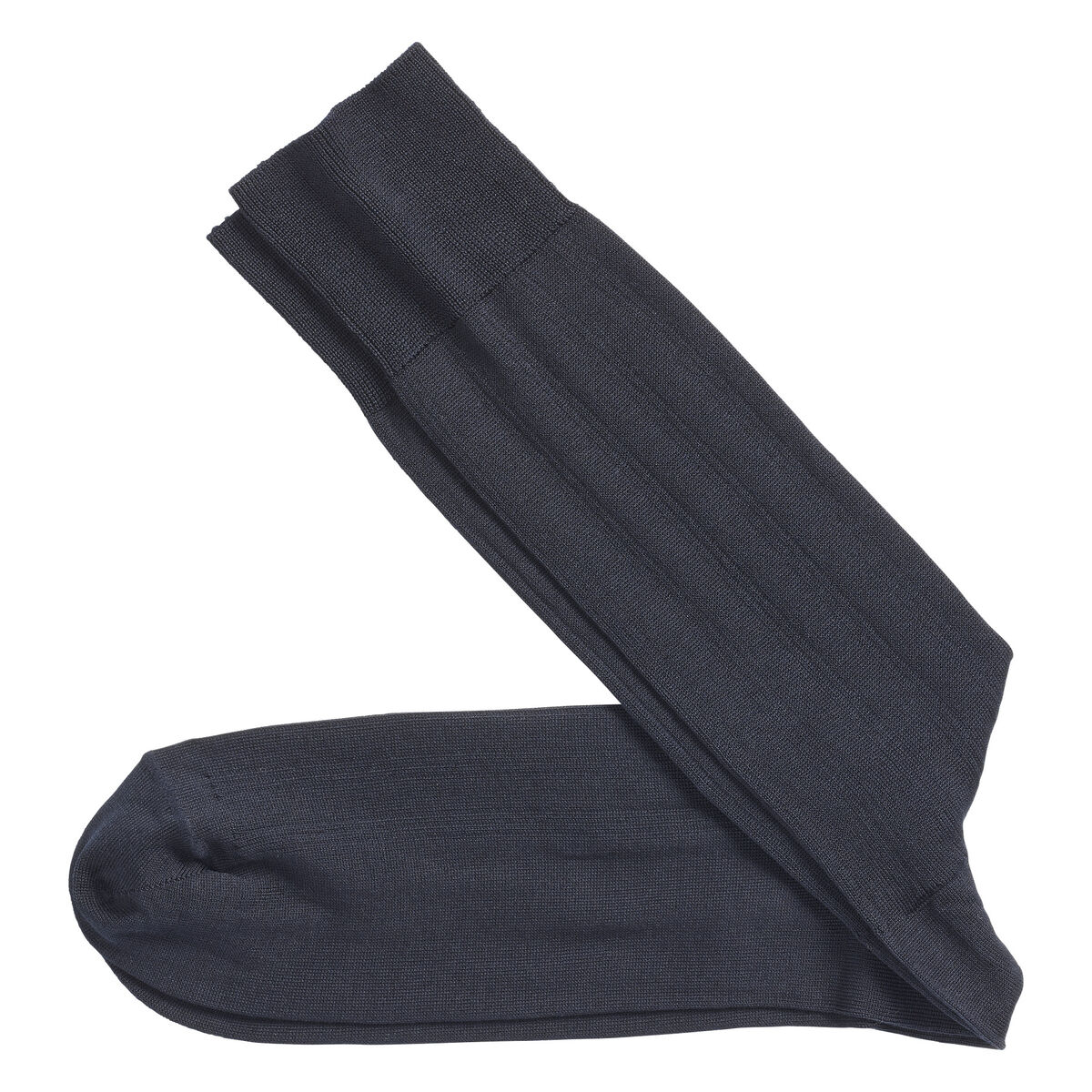 Pima Cotton Ribbed Socks image number null