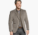 Plush Bibbed Blazer image number null