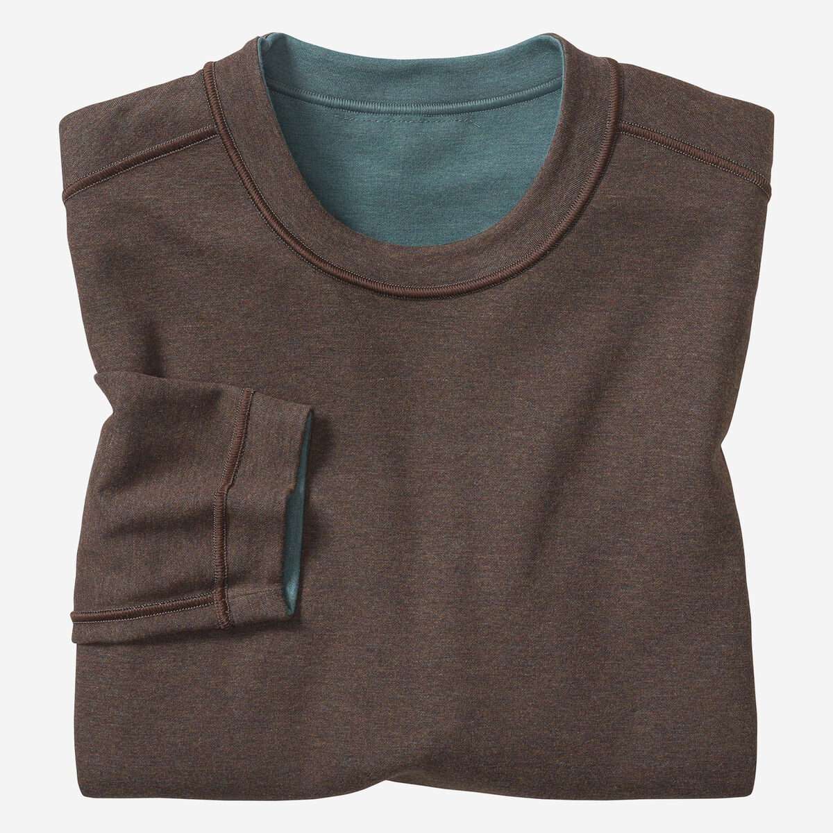 Reversible Long-Sleeve Crewneck image number null