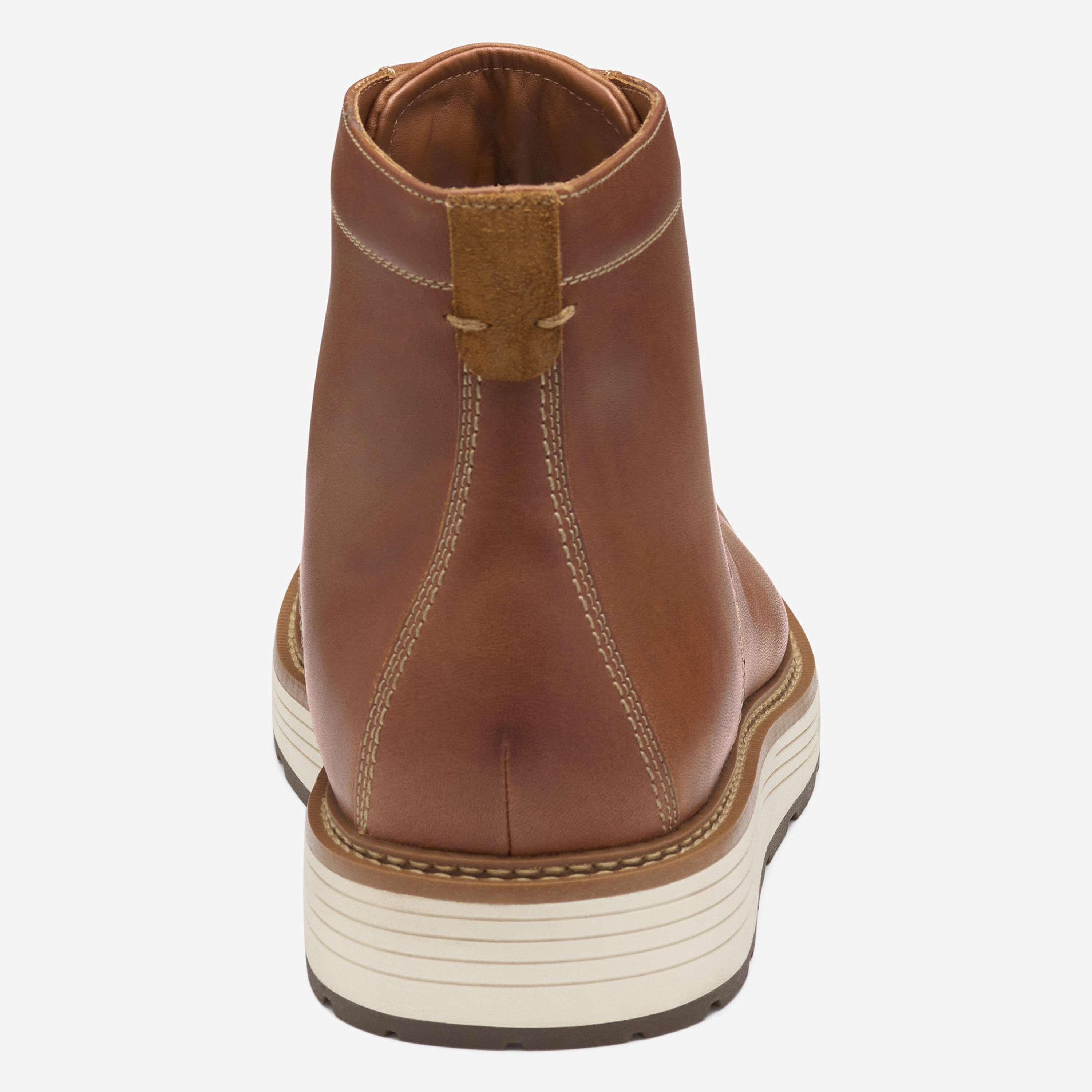 Johnston & Murphy Men\'s Boots Tan Oiled Full Grain Waterproof Size 11 New Johnston & Murphy Calder Chelsea Boot Brown Oiled Full Grain  main image 4
