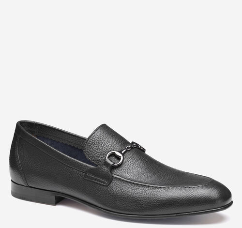 Higgins Bit Loafer - Black Full-Grain Leather