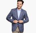 Windowpane Blazer image number null