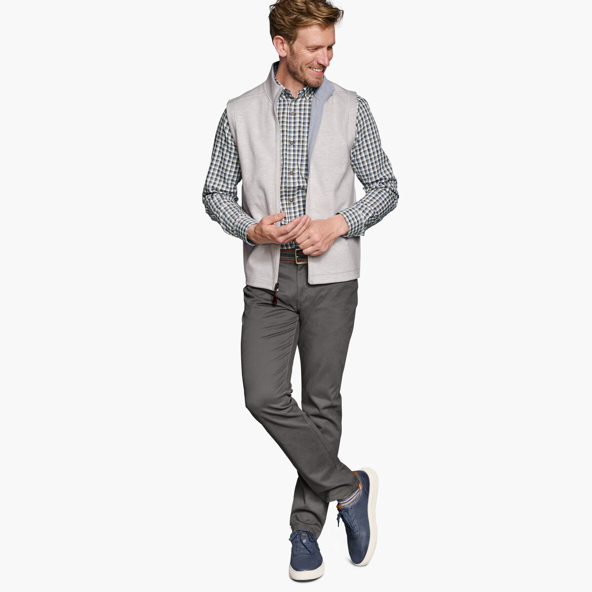 Reversible Solid Vest image number null