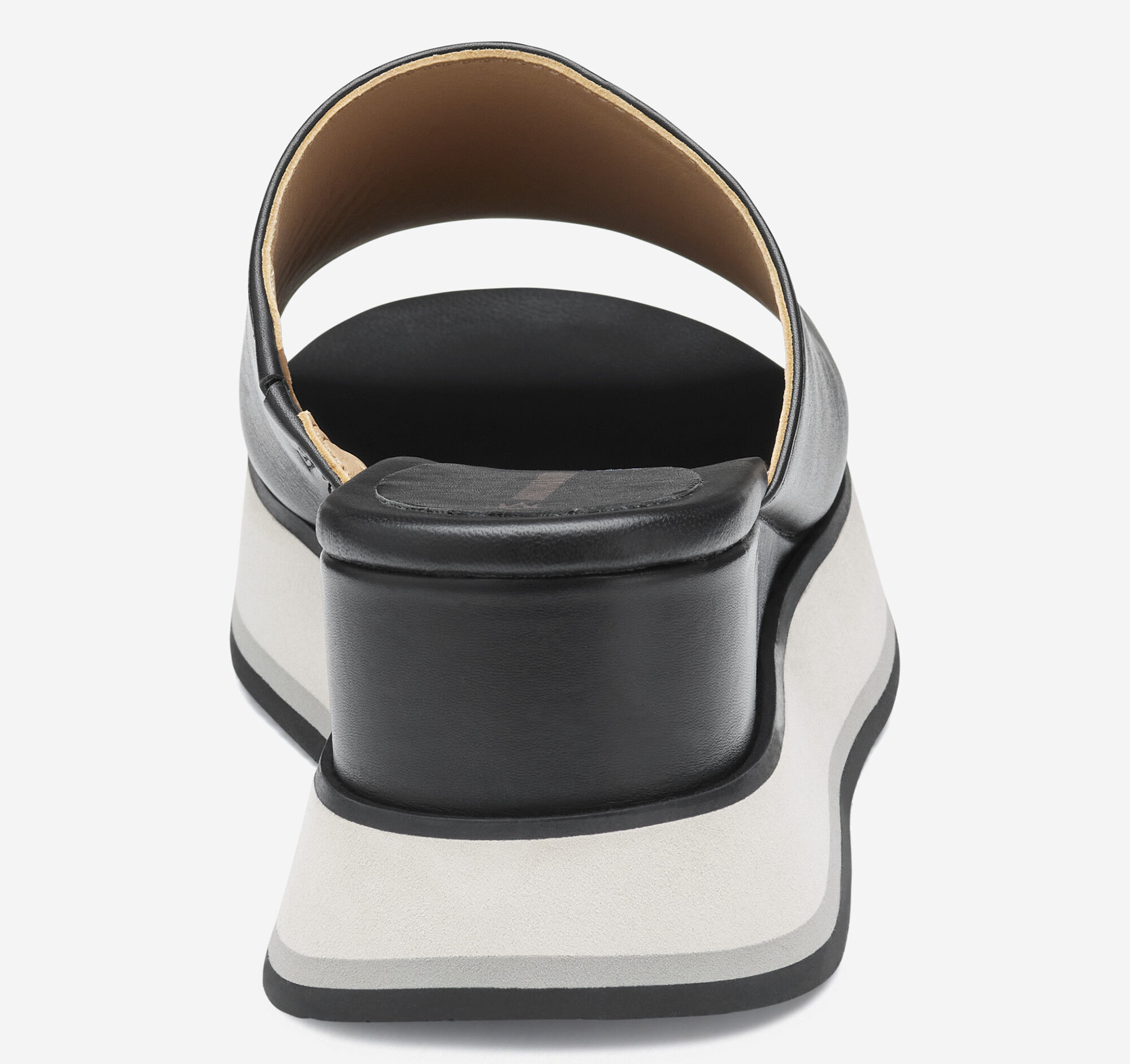 Women's Colleen Slide in Black Nappa Leather | Johnston & Murphy