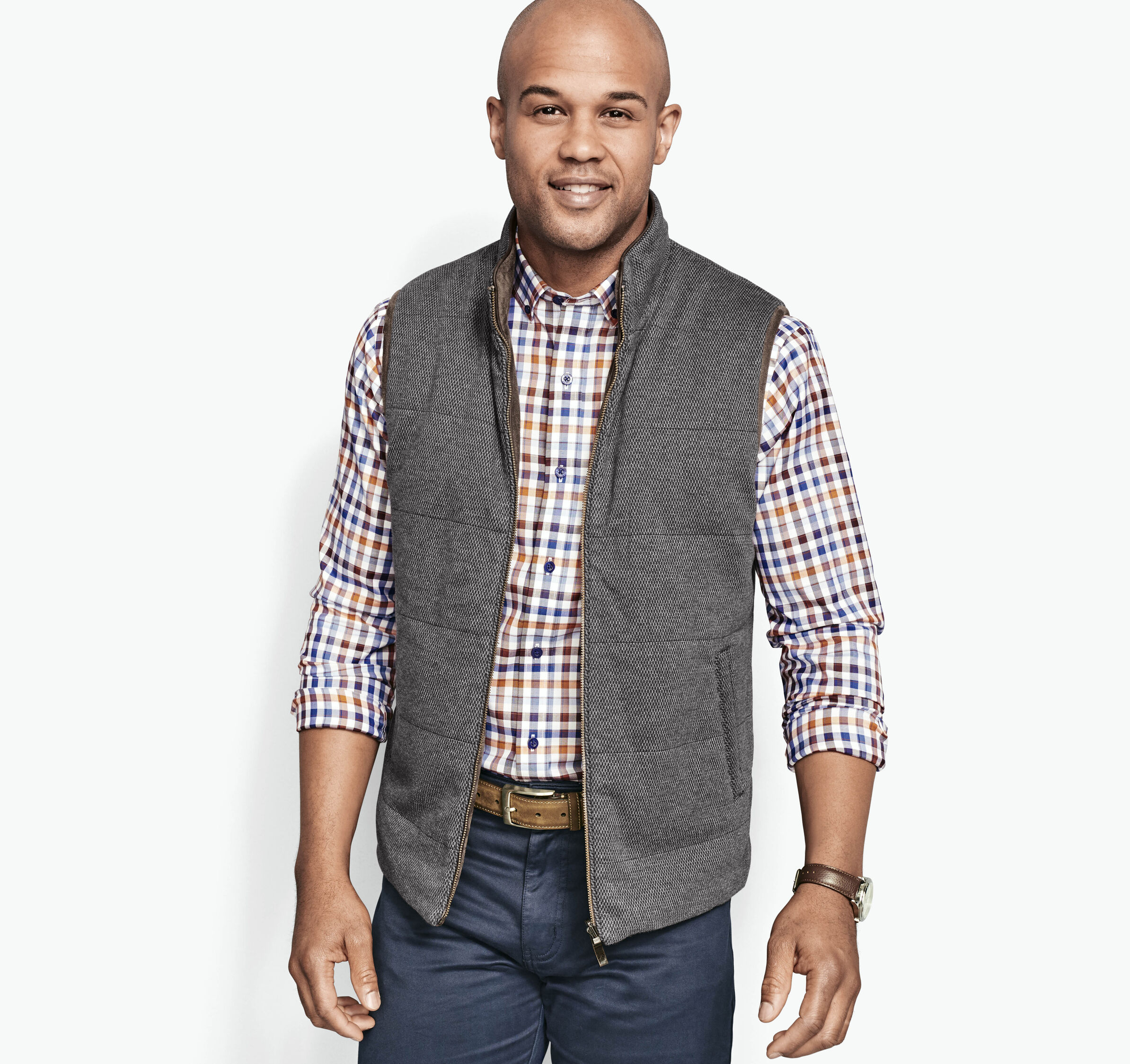 Reversible Vest Johnston & Murphy